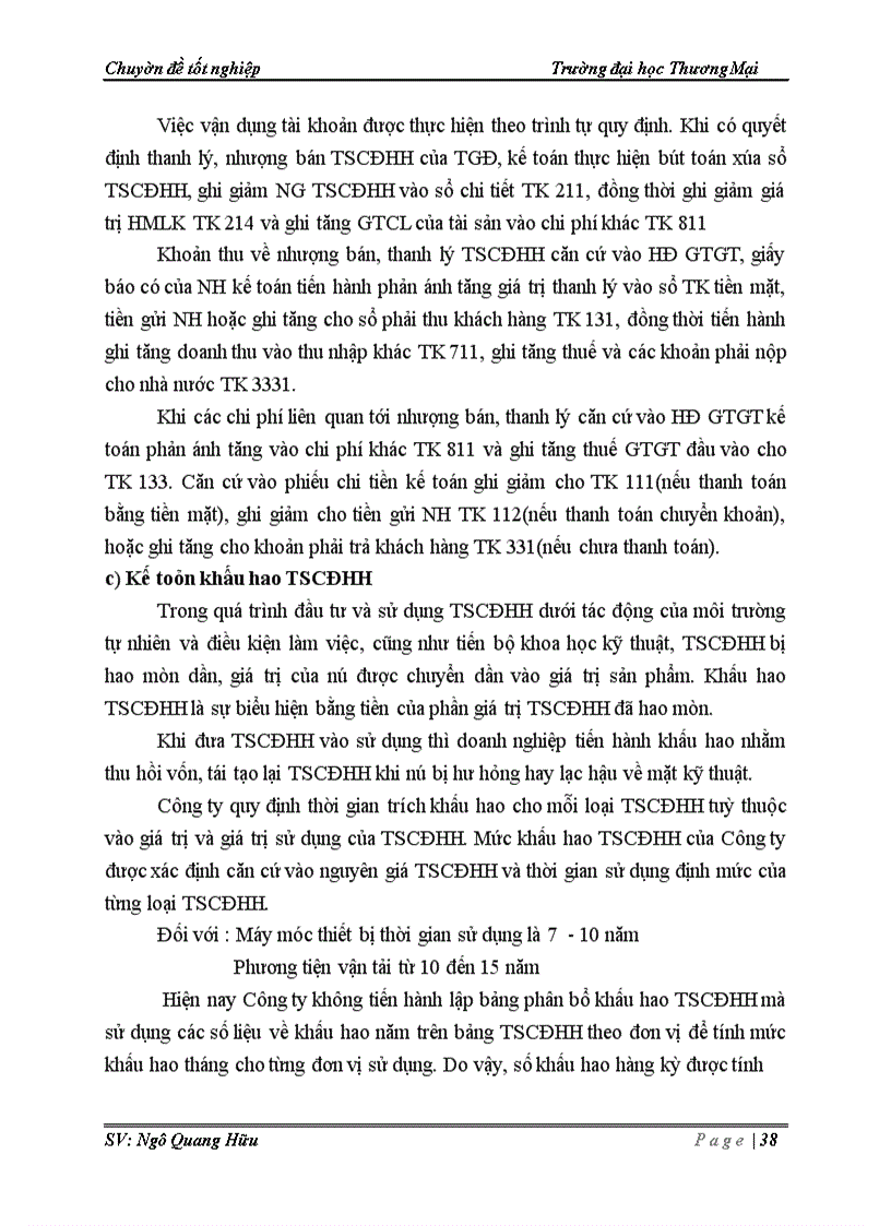 image for page Tài sản cố định hữu hình tại Công ty Cổ phần kính và nhôm Hà Nội