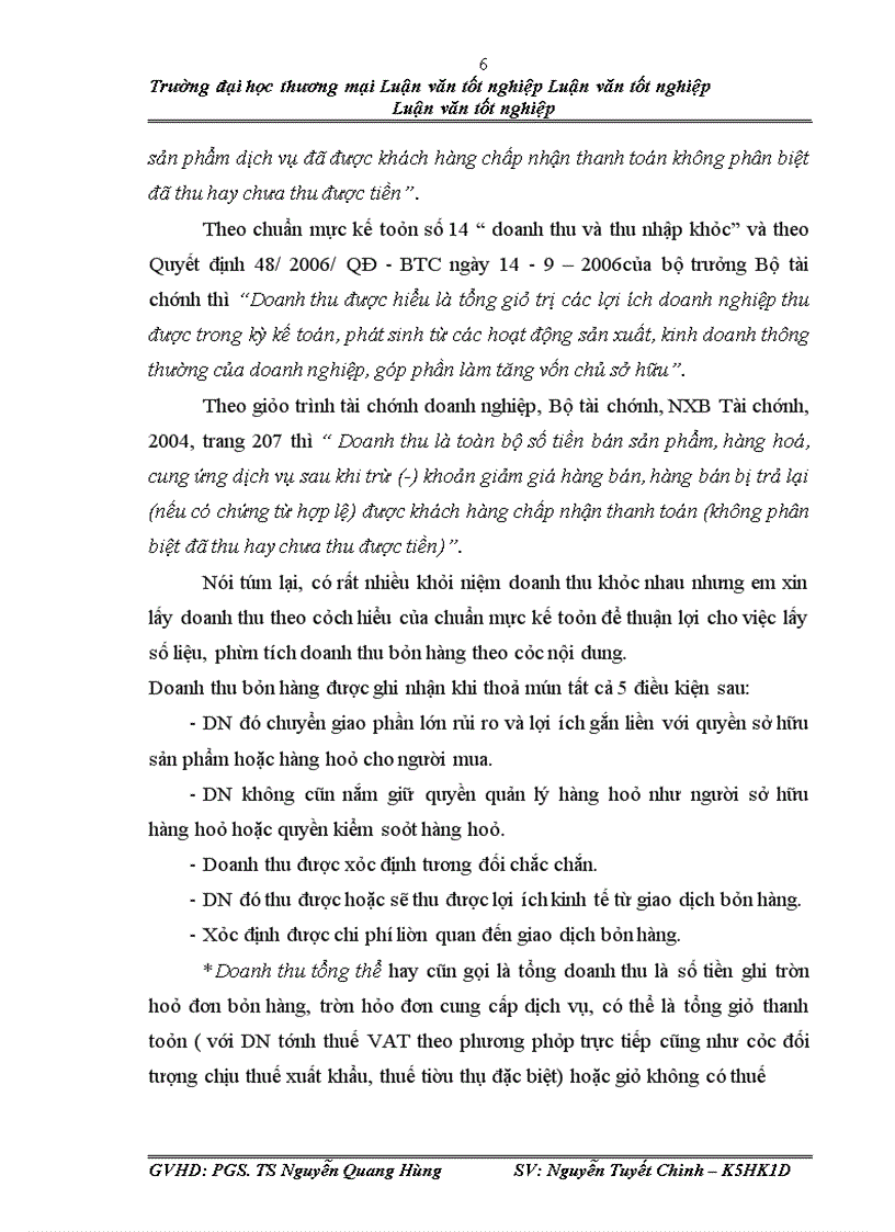 image for page Phân tích doanh thu tại công ty TNHH thương mại và xây dựng Việt Dũng