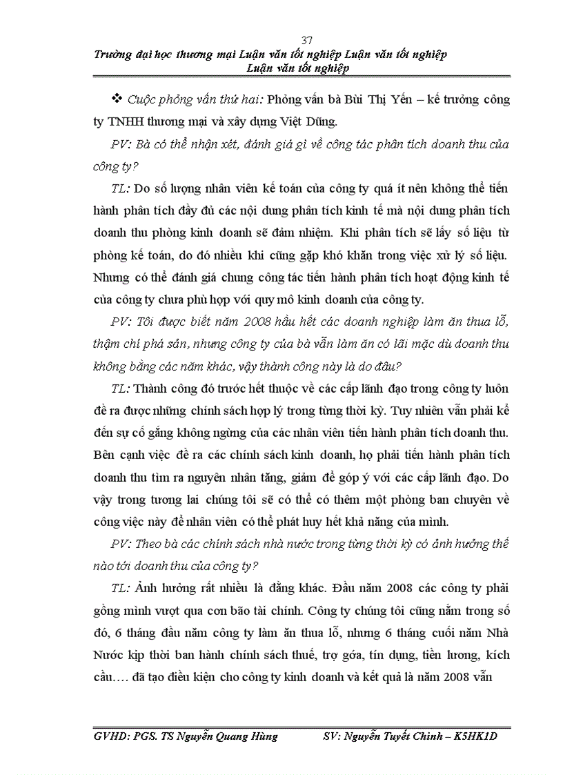 image for page Phân tích doanh thu tại công ty TNHH thương mại và xây dựng Việt Dũng