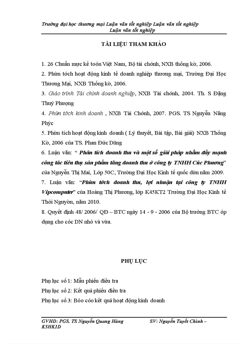 image for page Phân tích doanh thu tại công ty TNHH thương mại và xây dựng Việt Dũng