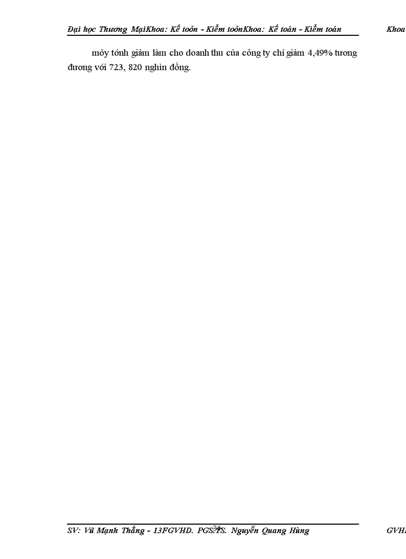 image for page Phân tích doanh thu tại công ty TNHH Minh Châu