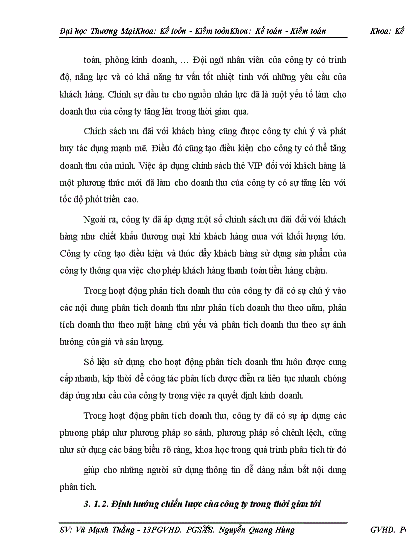 image for page Phân tích doanh thu tại công ty TNHH Minh Châu