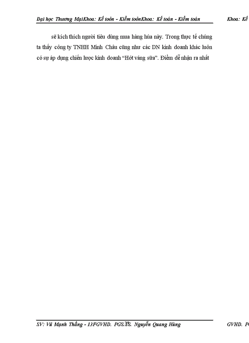 image for page Phân tích doanh thu tại công ty TNHH Minh Châu