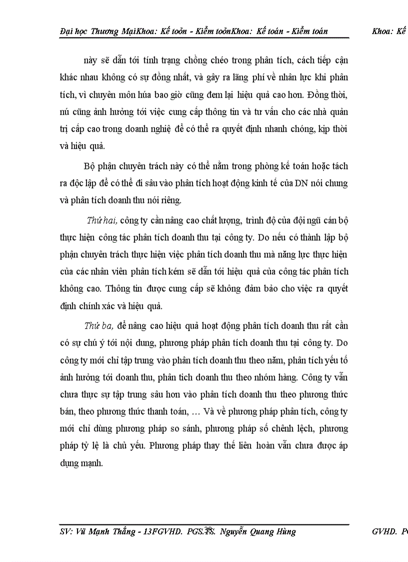 image for page Phân tích doanh thu tại công ty TNHH Minh Châu