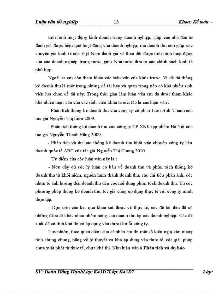 image for page Phân tích thống kê doanh thu tại công ty thương mại và kỹ thuật Hồng Thủy