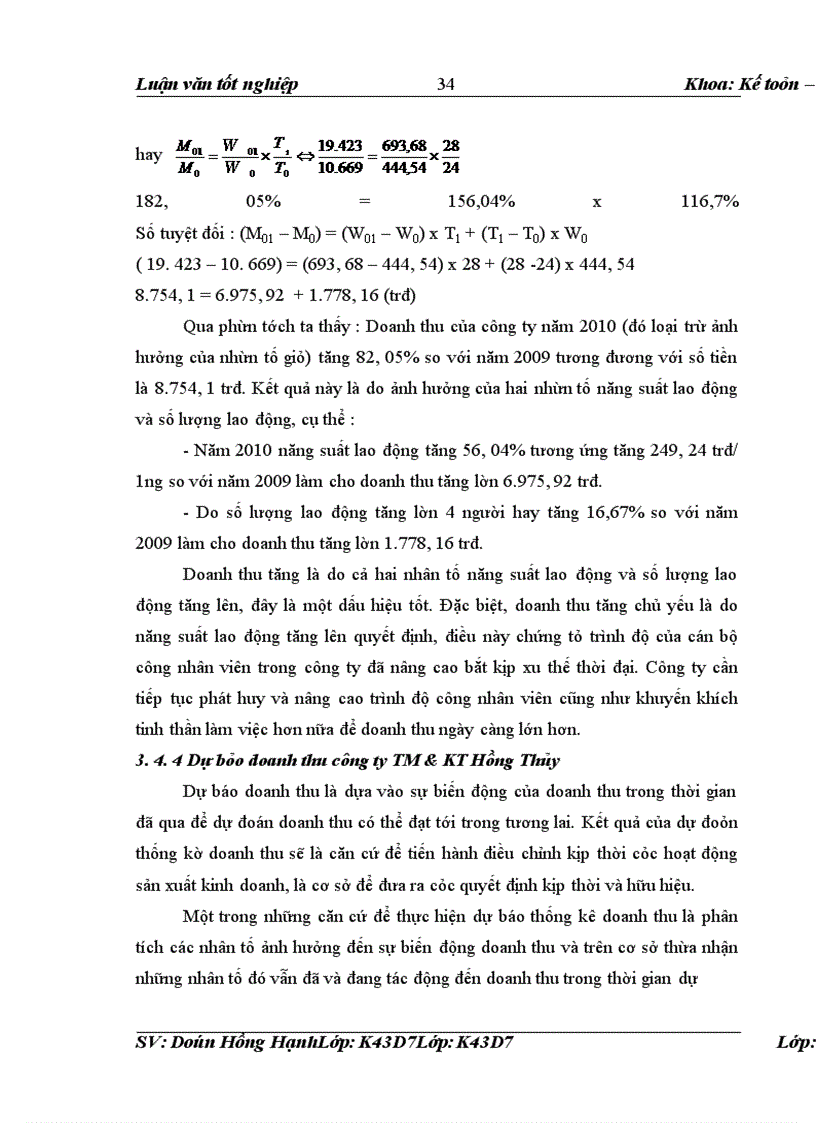 image for page Phân tích thống kê doanh thu tại công ty thương mại và kỹ thuật Hồng Thủy