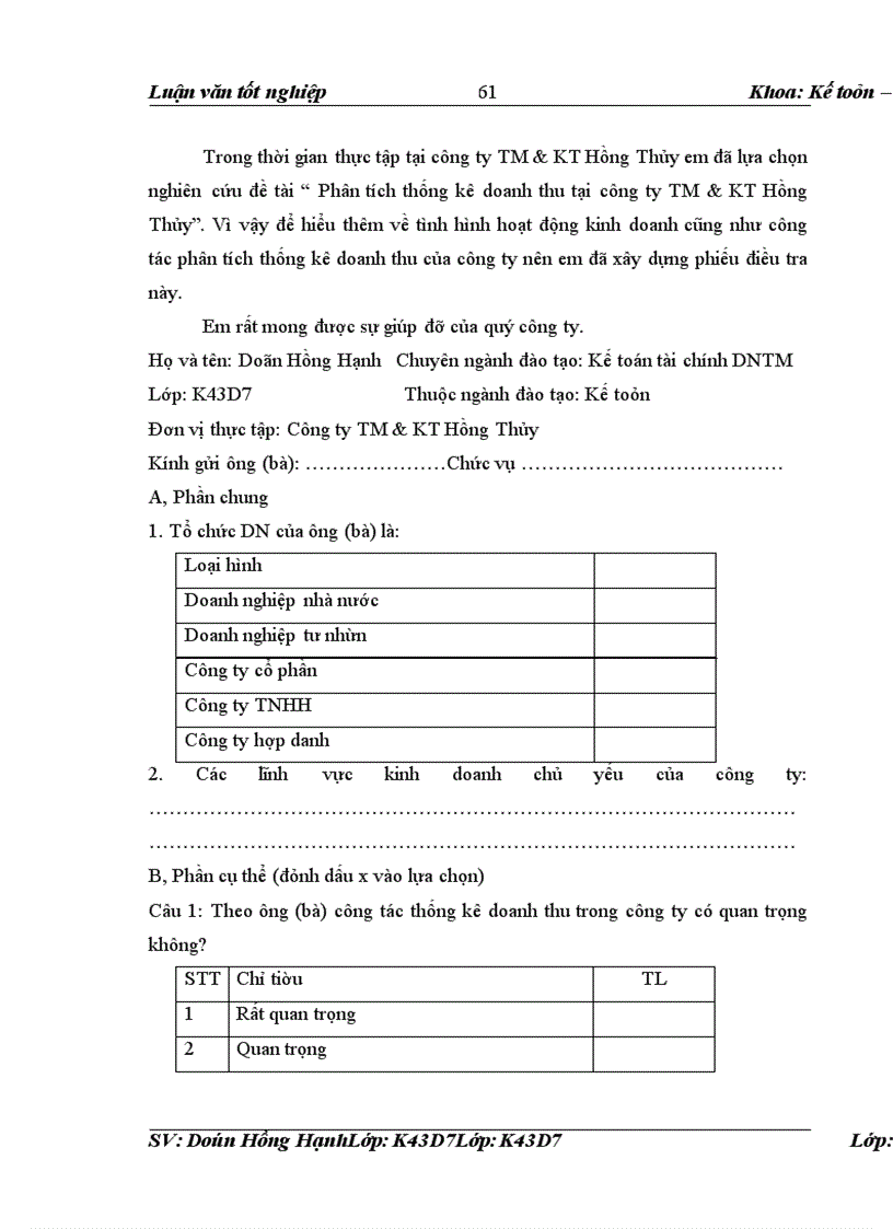 image for page Phân tích thống kê doanh thu tại công ty thương mại và kỹ thuật Hồng Thủy