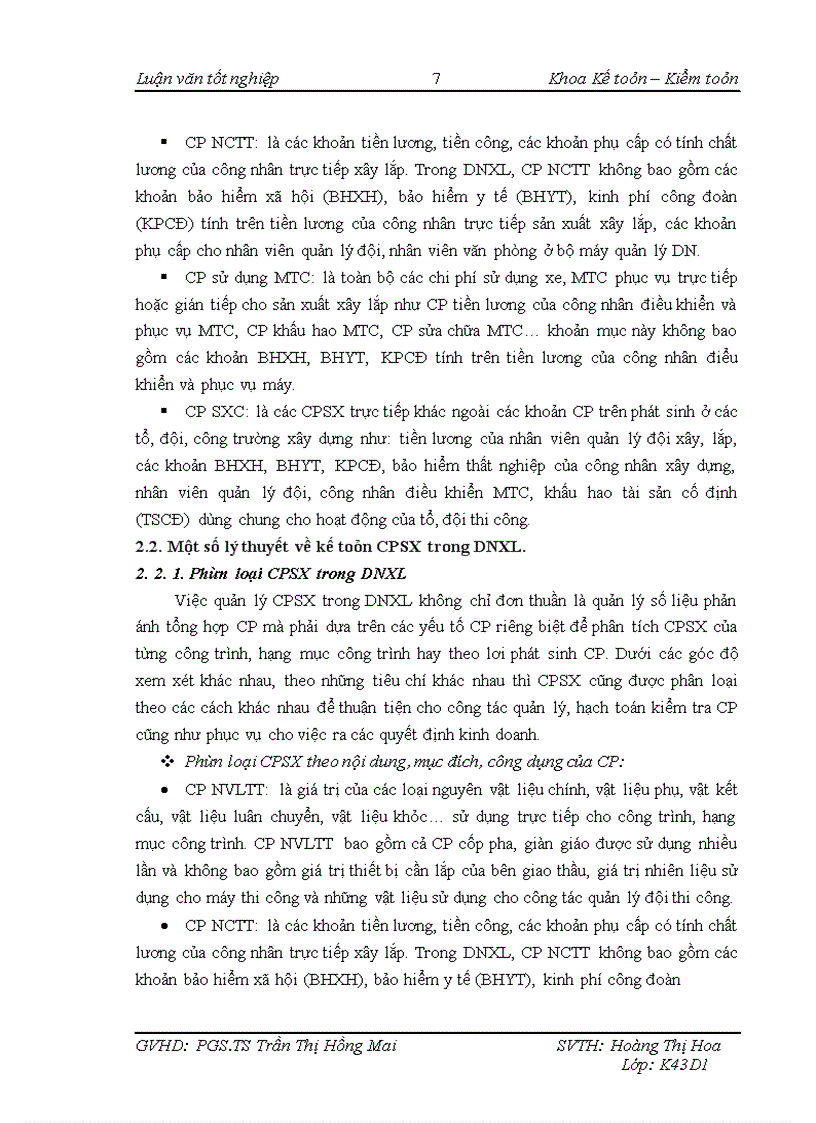 image for page Kế toán chi phí sản xuất công trình hào kỹ thuật khu công nghệ cao Hòa Lạc tại Công ty Cổ phần Thiết bị & Xây dựng 142