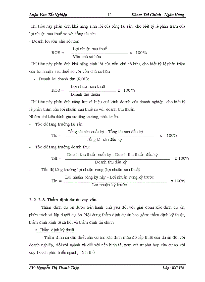 image for page Quy trình thẩm định dự án vay vốn tại Ngân hàng thương mại cổ phần SÀI GÒN - Chi nhánh Hà Nội