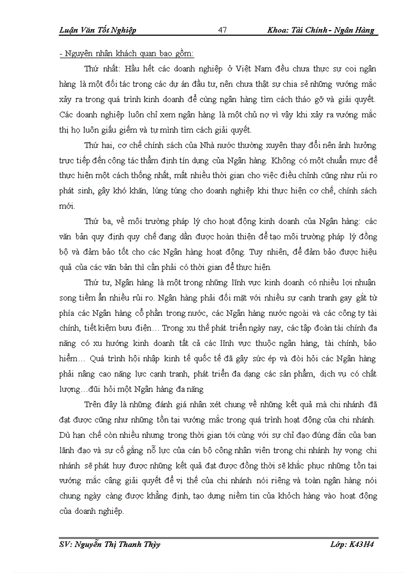 image for page Quy trình thẩm định dự án vay vốn tại Ngân hàng thương mại cổ phần SÀI GÒN - Chi nhánh Hà Nội