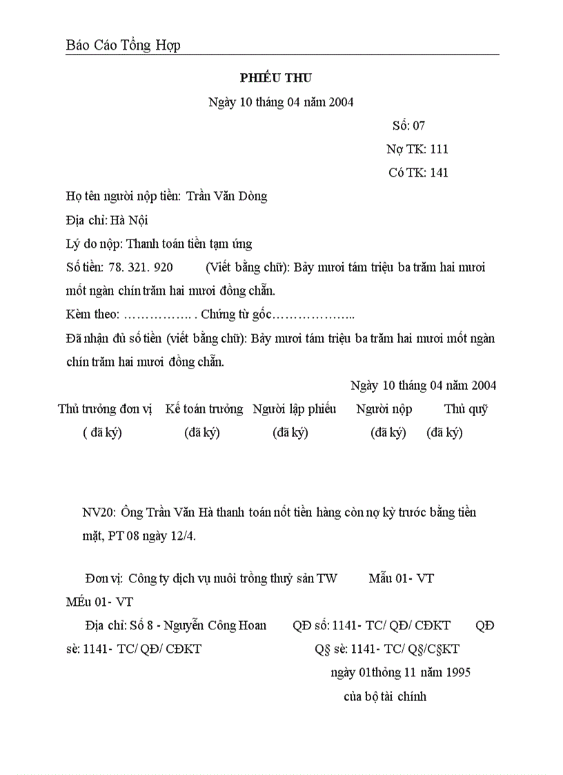 image for page Báo cáo thực tập tại Công ty dịch vụ nuôi trồng thuỷ sản trung ương .