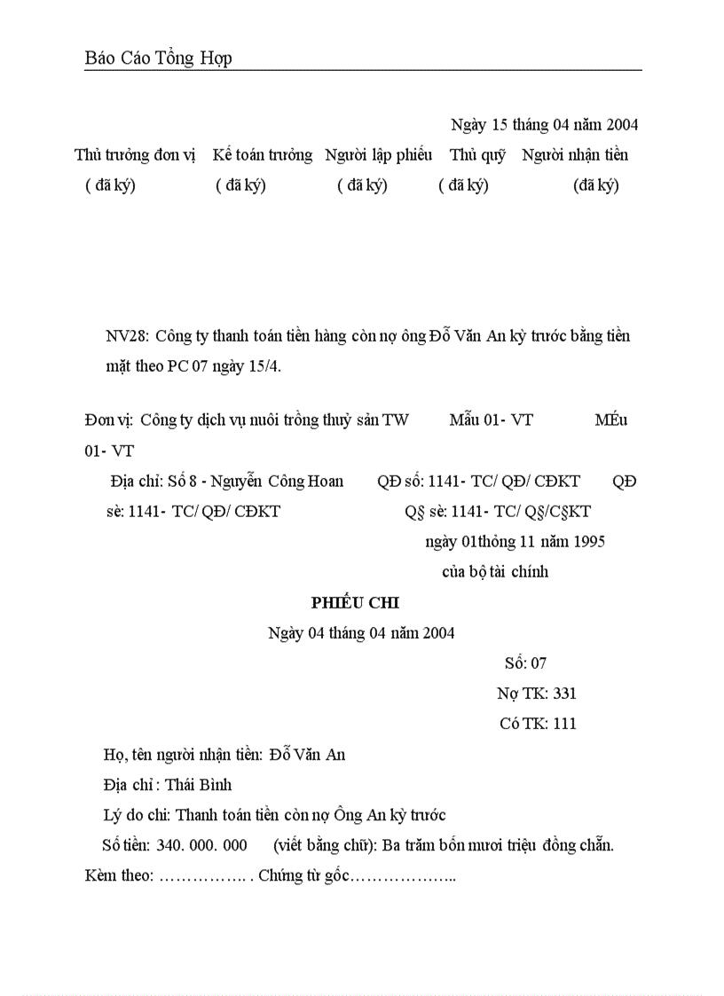 image for page Báo cáo thực tập tại Công ty dịch vụ nuôi trồng thuỷ sản trung ương .