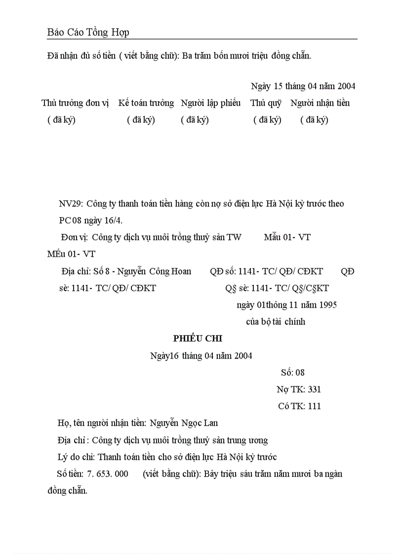 image for page Báo cáo thực tập tại Công ty dịch vụ nuôi trồng thuỷ sản trung ương .