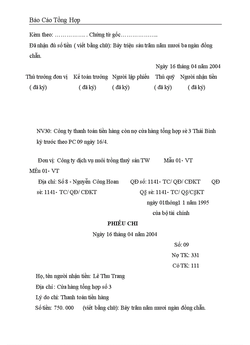 image for page Báo cáo thực tập tại Công ty dịch vụ nuôi trồng thuỷ sản trung ương .