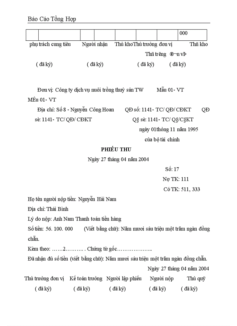 image for page Báo cáo thực tập tại Công ty dịch vụ nuôi trồng thuỷ sản trung ương .