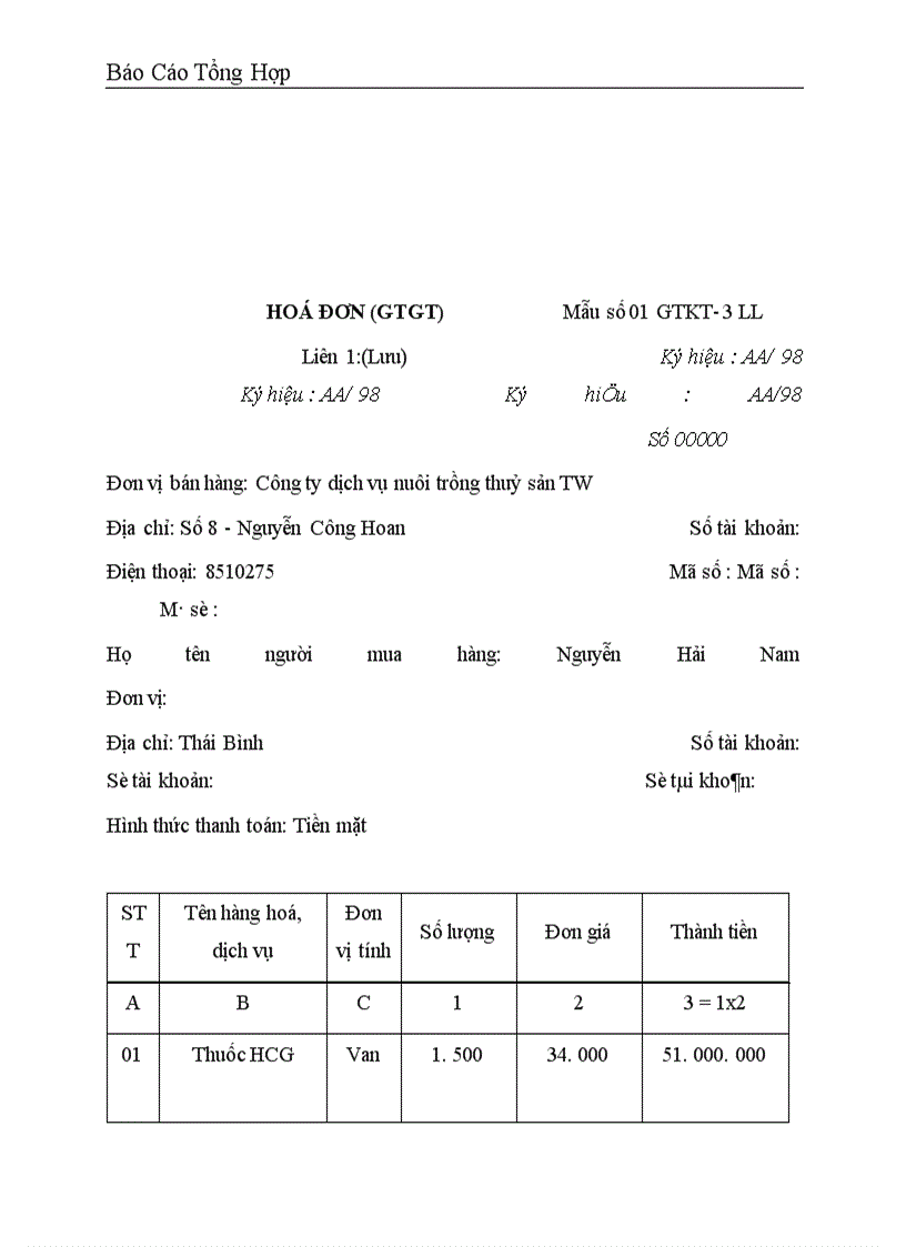 image for page Báo cáo thực tập tại Công ty dịch vụ nuôi trồng thuỷ sản trung ương .