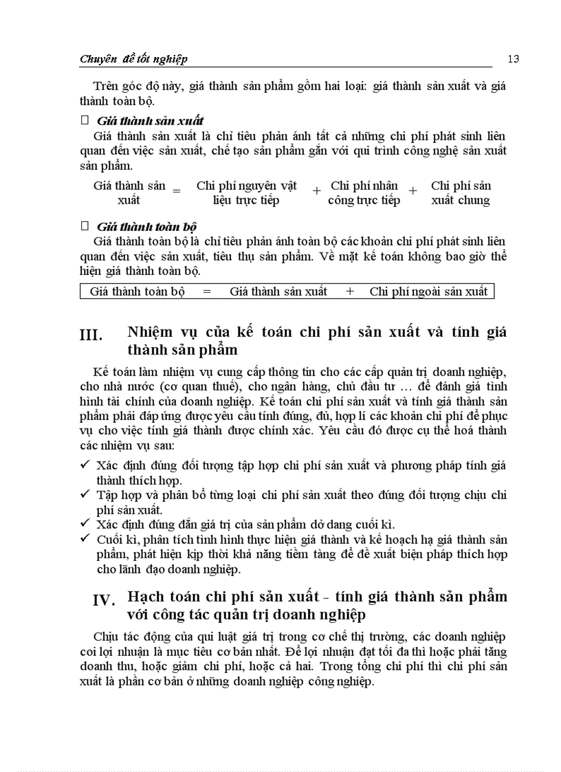 image for page Hoàn thiện hạch toán chi phí sản xuất và tính giá thành sản phẩm với việc tăng cường quản trị doanh nghiệp tại Công ty Giầy Thượng Đình Sinh viên thực hiện