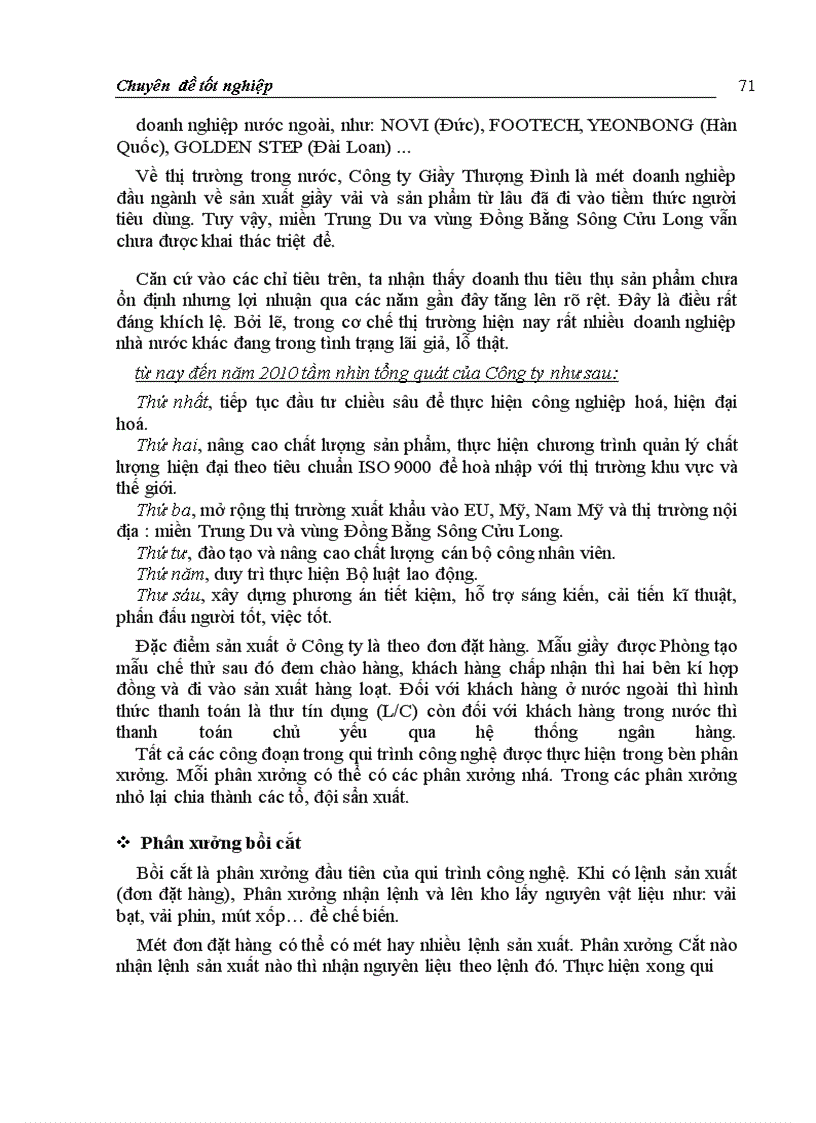image for page Hoàn thiện hạch toán chi phí sản xuất và tính giá thành sản phẩm với việc tăng cường quản trị doanh nghiệp tại Công ty Giầy Thượng Đình Sinh viên thực hiện