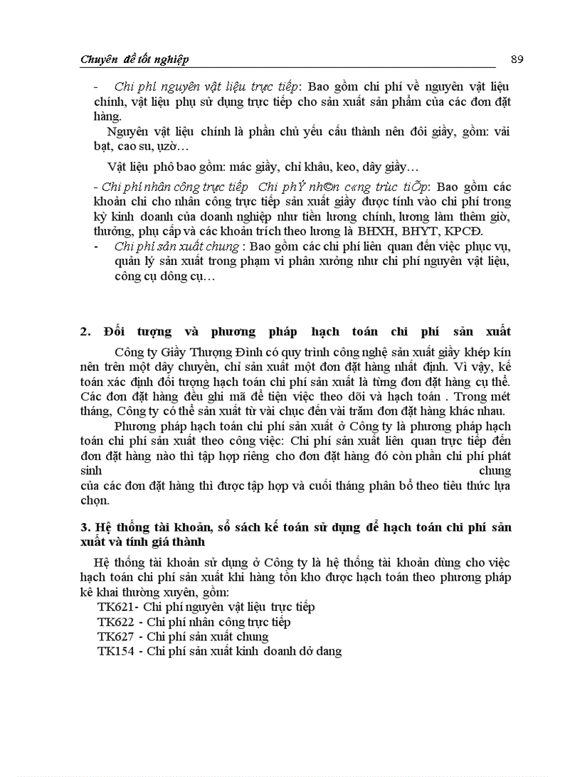 image for page Hoàn thiện hạch toán chi phí sản xuất và tính giá thành sản phẩm với việc tăng cường quản trị doanh nghiệp tại Công ty Giầy Thượng Đình Sinh viên thực hiện