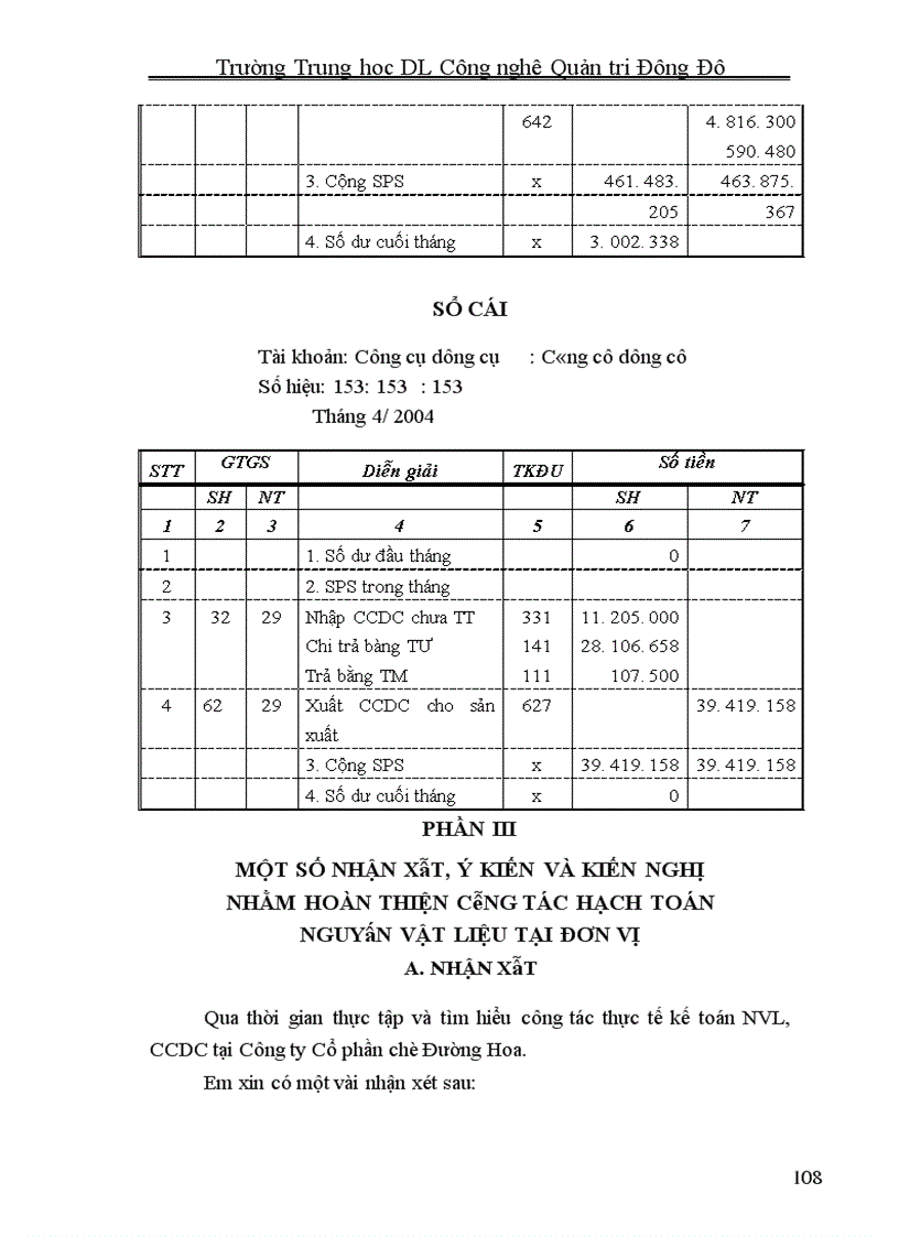 image for page Báo cáo thực tập tại Công ty Cổ phần chè đường hoa