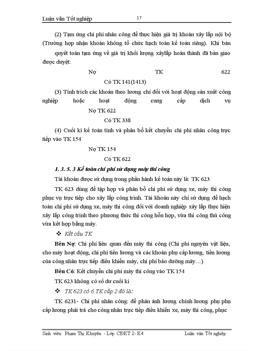 image for page Hoàn thiện công tác kế toán tập hợp chi phí sản xuất và tính giá thành sản phẩm xây lắp tại Xí nghiệp xây lắp H36-Công ty xây lắp hoá chất