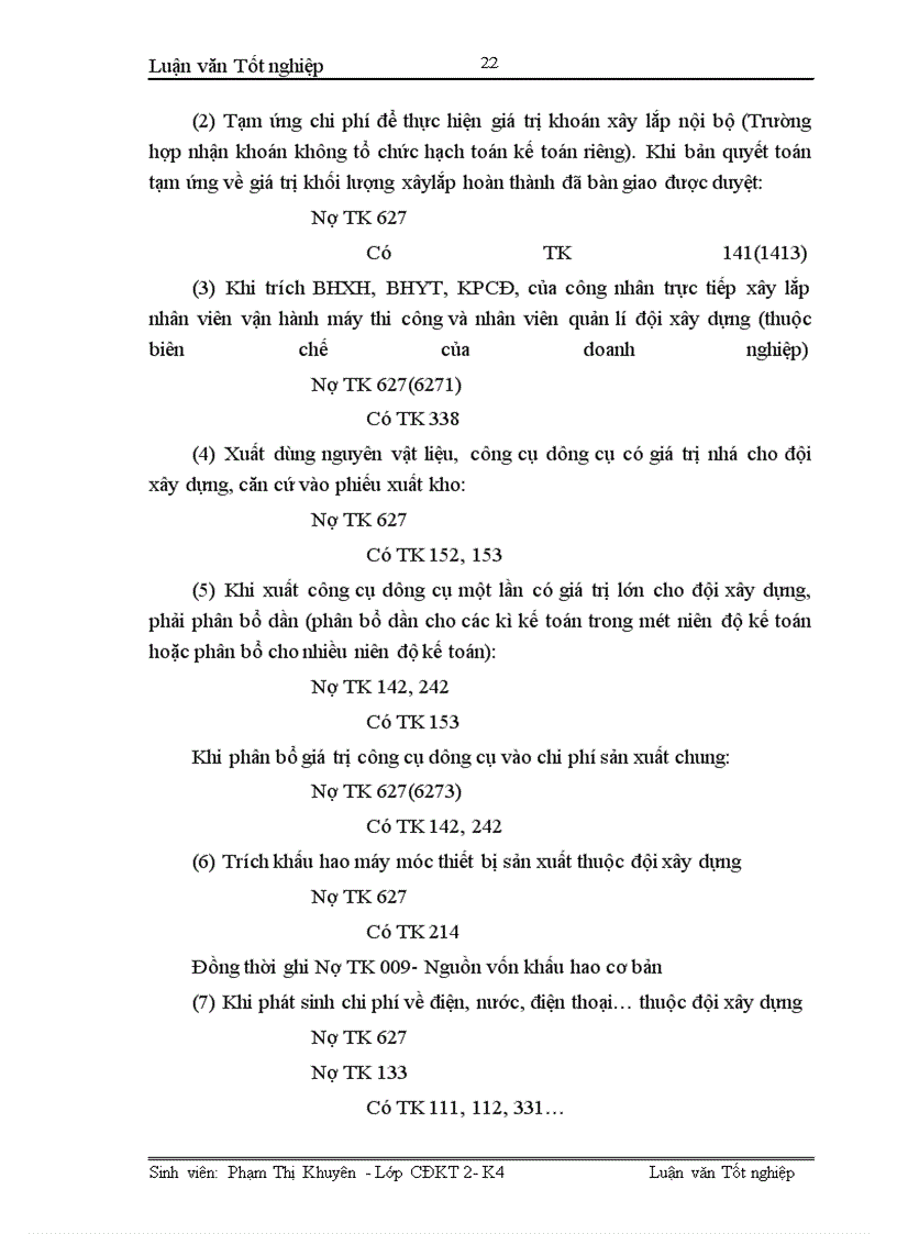 image for page Hoàn thiện công tác kế toán tập hợp chi phí sản xuất và tính giá thành sản phẩm xây lắp tại Xí nghiệp xây lắp H36-Công ty xây lắp hoá chất