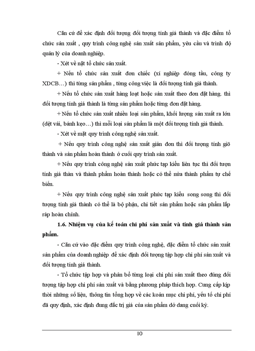 image for page Công tác kế toán tập hợp chi phí sản xuất và tình giá thành sản phẩm ở Nhà máy xi măng Sông Đà thuộc công ty xây lắp vật tư vận tải Sông Đà 12.