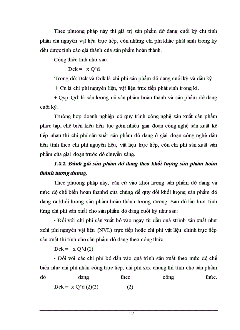image for page Công tác kế toán tập hợp chi phí sản xuất và tình giá thành sản phẩm ở Nhà máy xi măng Sông Đà thuộc công ty xây lắp vật tư vận tải Sông Đà 12.