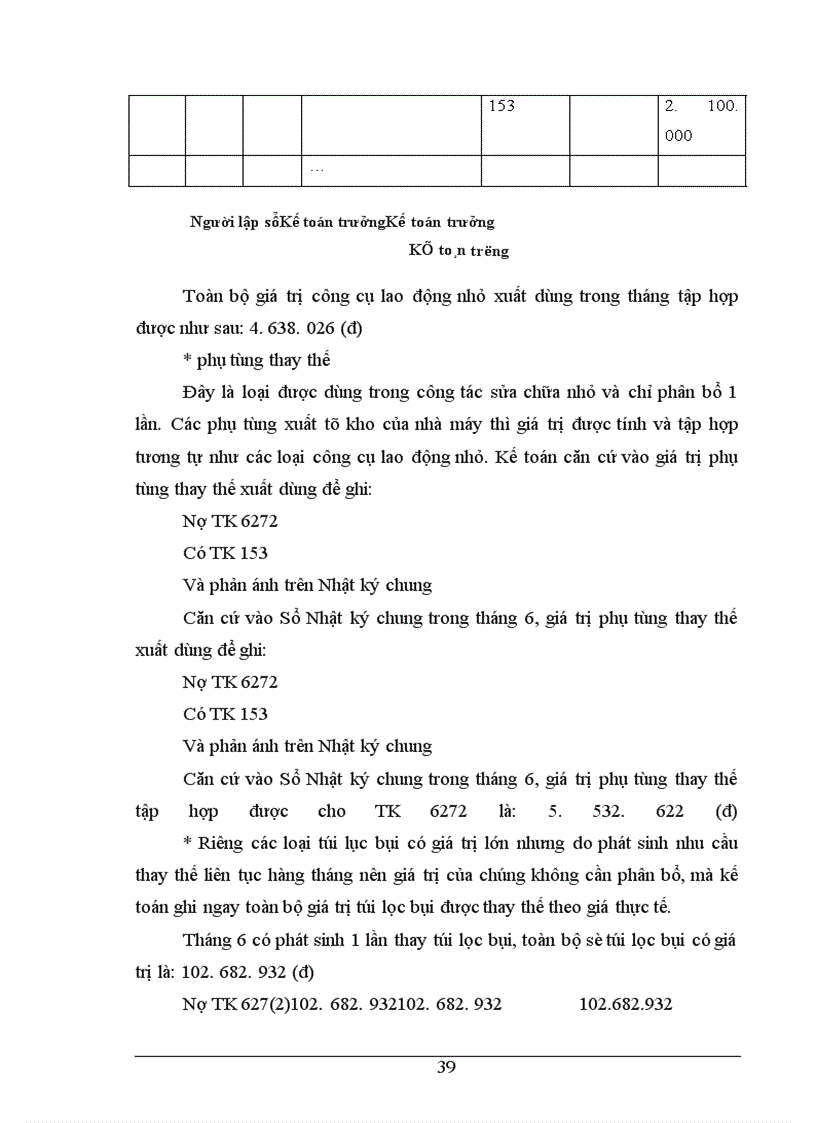 image for page Công tác kế toán tập hợp chi phí sản xuất và tình giá thành sản phẩm ở Nhà máy xi măng Sông Đà thuộc công ty xây lắp vật tư vận tải Sông Đà 12.