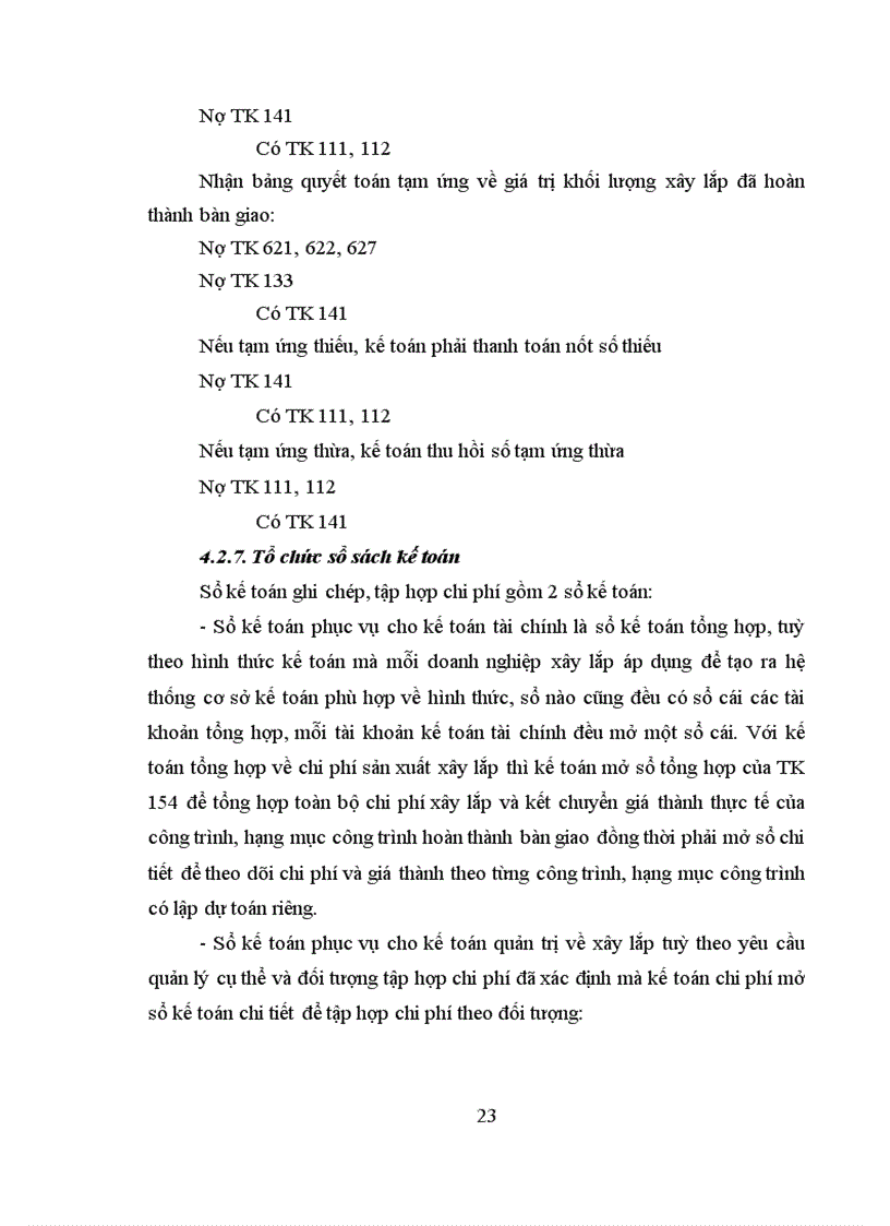 image for page Hạch toán chi phí sản xuất và tính toán giá thành sản phẩm xây lắp