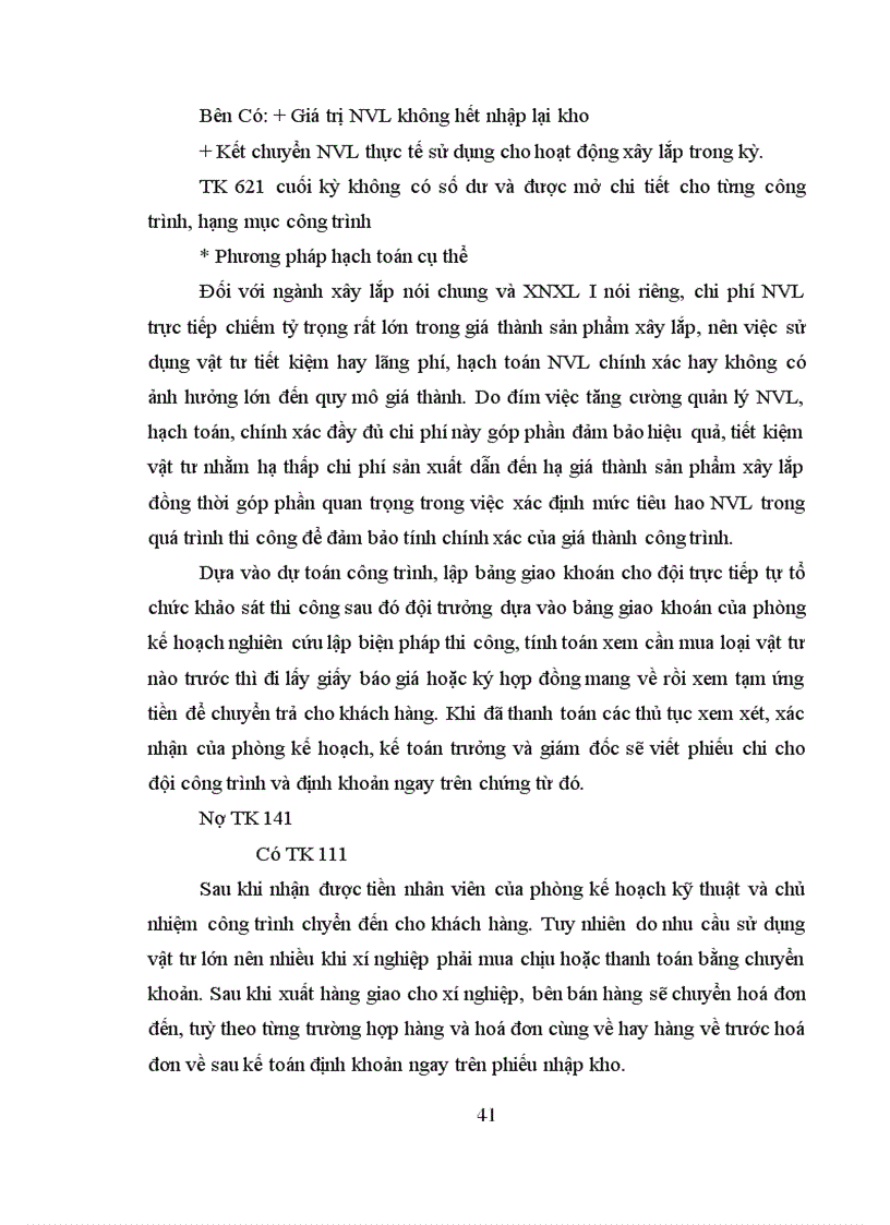 image for page Hạch toán chi phí sản xuất và tính toán giá thành sản phẩm xây lắp