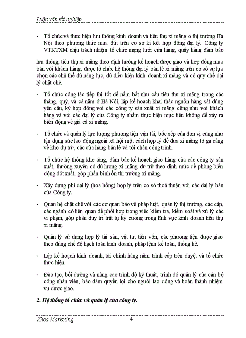 image for page Đẩy mạnh bán hàng cá nhân trong hoạt động tiêu thụ ở Công ty vật tư ký thuật xi măng (VTKTXM)