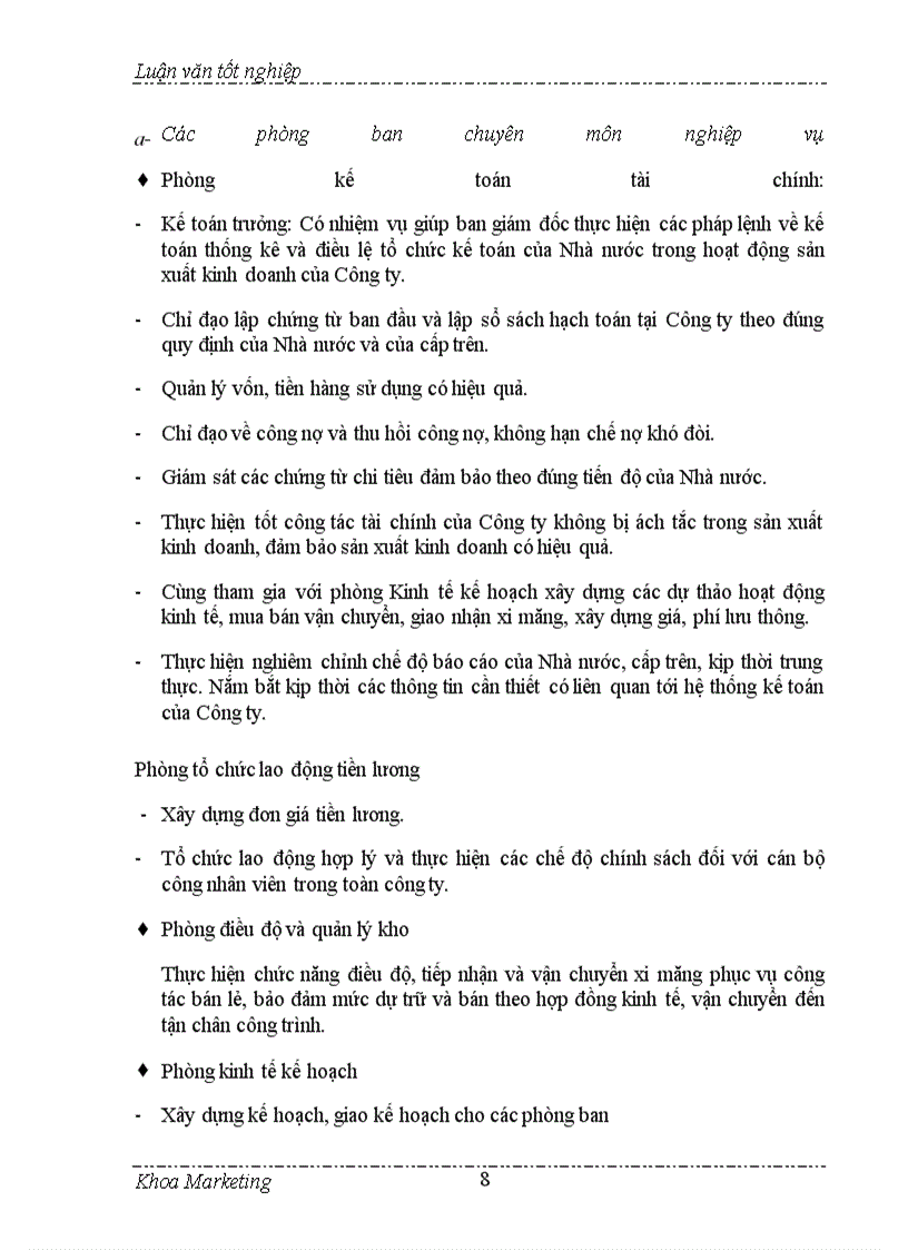 image for page Đẩy mạnh bán hàng cá nhân trong hoạt động tiêu thụ ở Công ty vật tư ký thuật xi măng (VTKTXM)