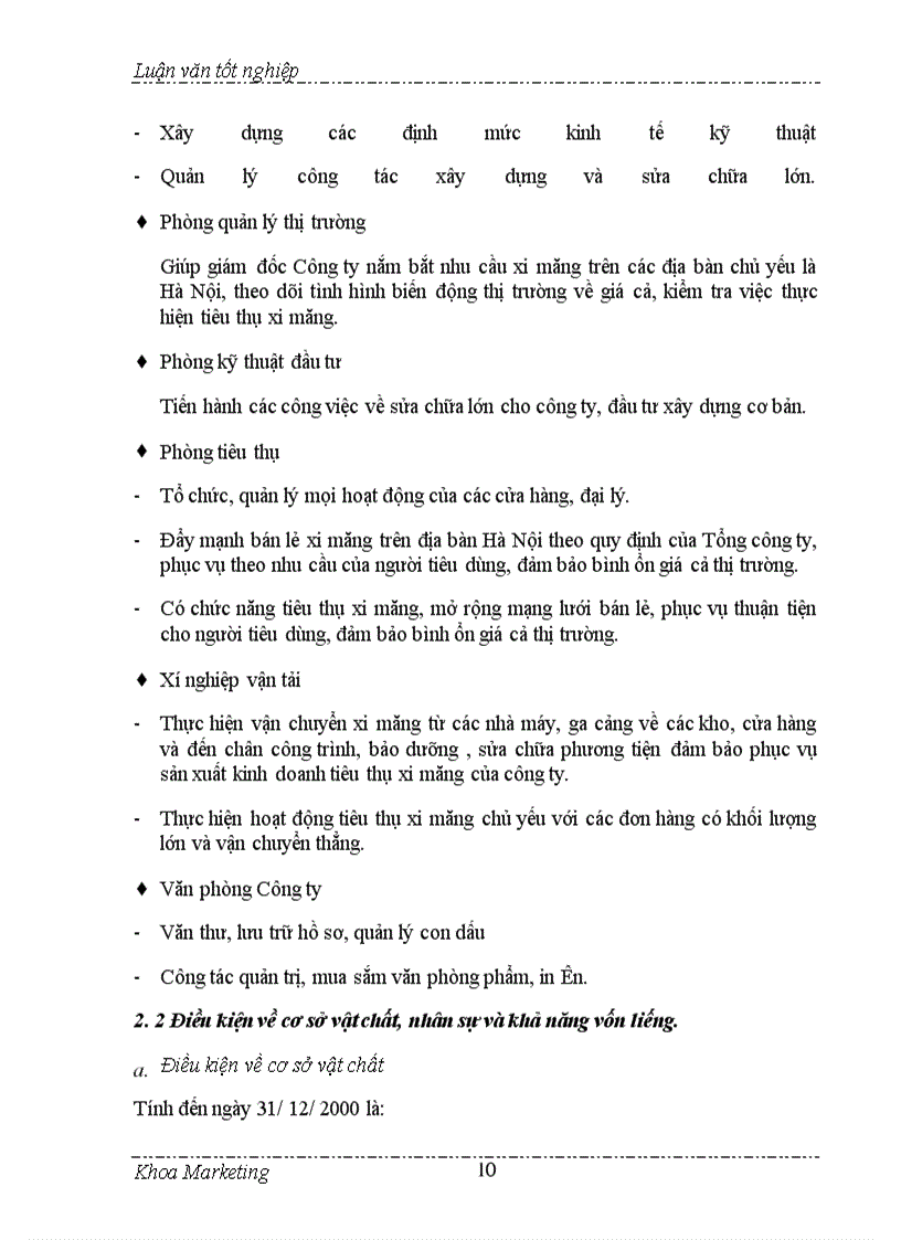 image for page Đẩy mạnh bán hàng cá nhân trong hoạt động tiêu thụ ở Công ty vật tư ký thuật xi măng (VTKTXM)