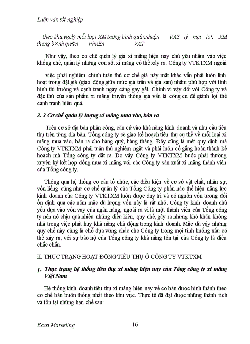 image for page Đẩy mạnh bán hàng cá nhân trong hoạt động tiêu thụ ở Công ty vật tư ký thuật xi măng (VTKTXM)