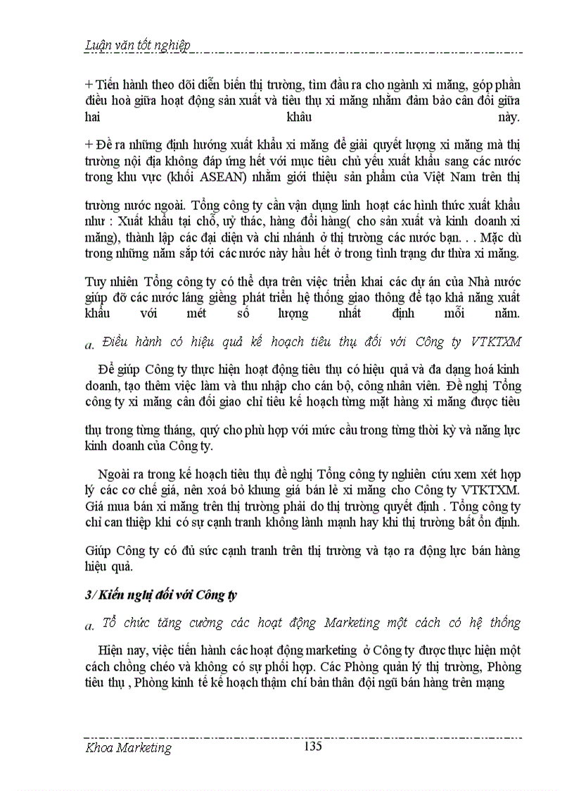 image for page Đẩy mạnh bán hàng cá nhân trong hoạt động tiêu thụ ở Công ty vật tư ký thuật xi măng (VTKTXM)