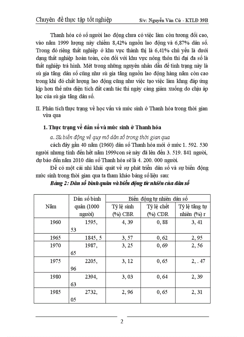 image for page Một số giải pháp nhằm nâng cao trình độ học vấn và giảm mức sinh ở Thanh Hoá