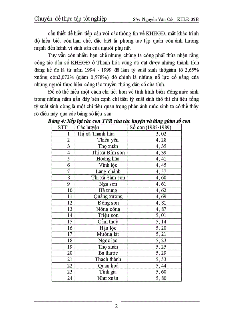 image for page Một số giải pháp nhằm nâng cao trình độ học vấn và giảm mức sinh ở Thanh Hoá