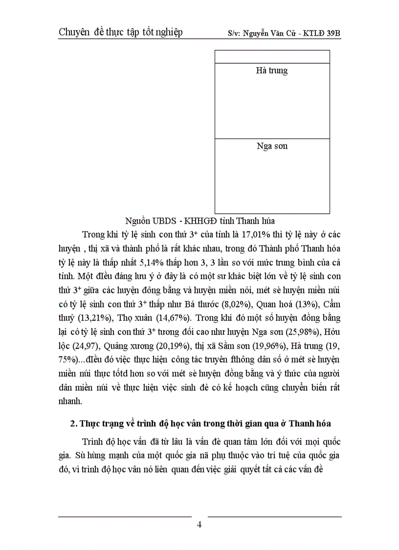image for page Một số giải pháp nhằm nâng cao trình độ học vấn và giảm mức sinh ở Thanh Hoá