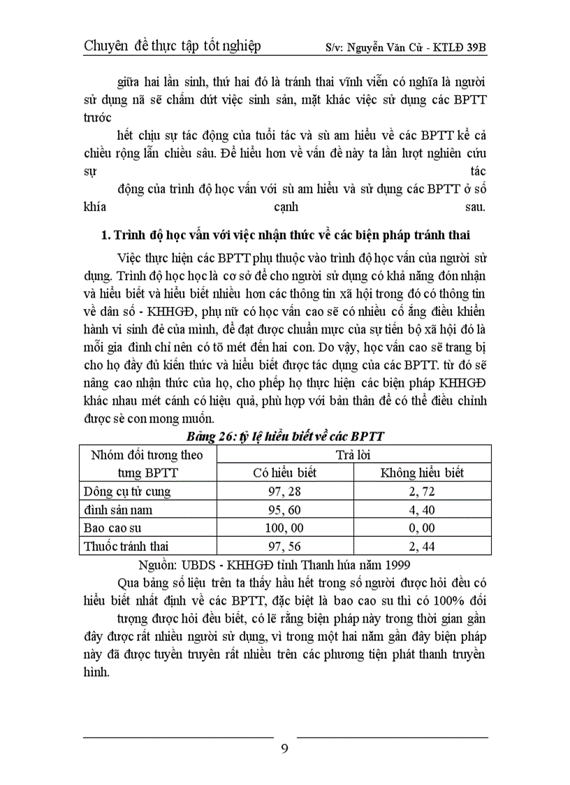 image for page Một số giải pháp nhằm nâng cao trình độ học vấn và giảm mức sinh ở Thanh Hoá