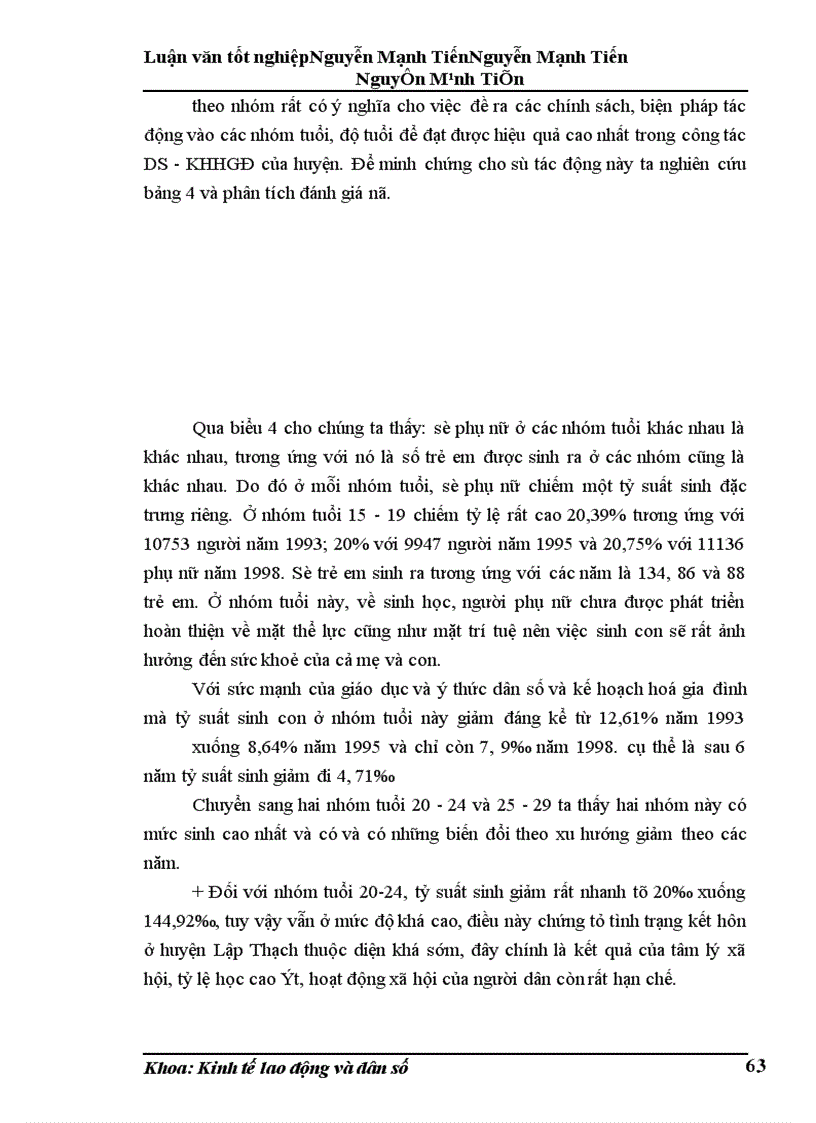 image for page Phân tích biến động dân số, lao động và việc làm ở huyện Lập Thạch trong giai đoạn hiện nay