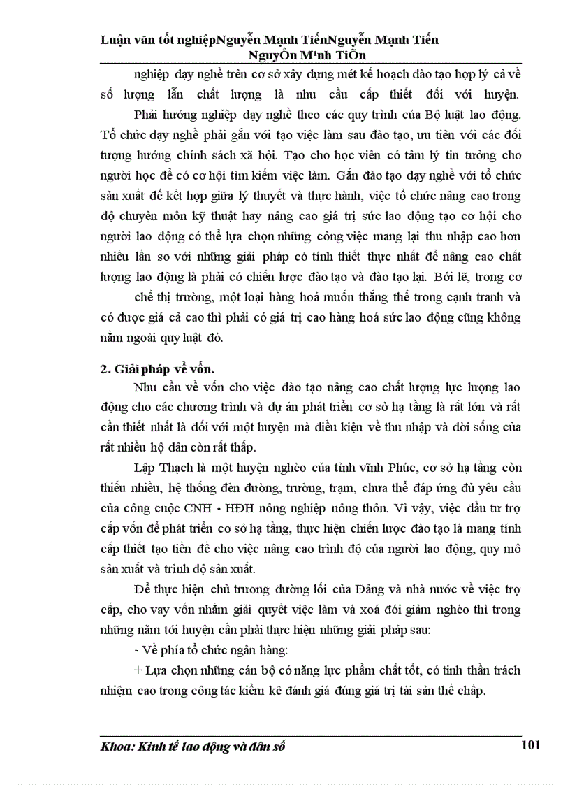 image for page Phân tích biến động dân số, lao động và việc làm ở huyện Lập Thạch trong giai đoạn hiện nay