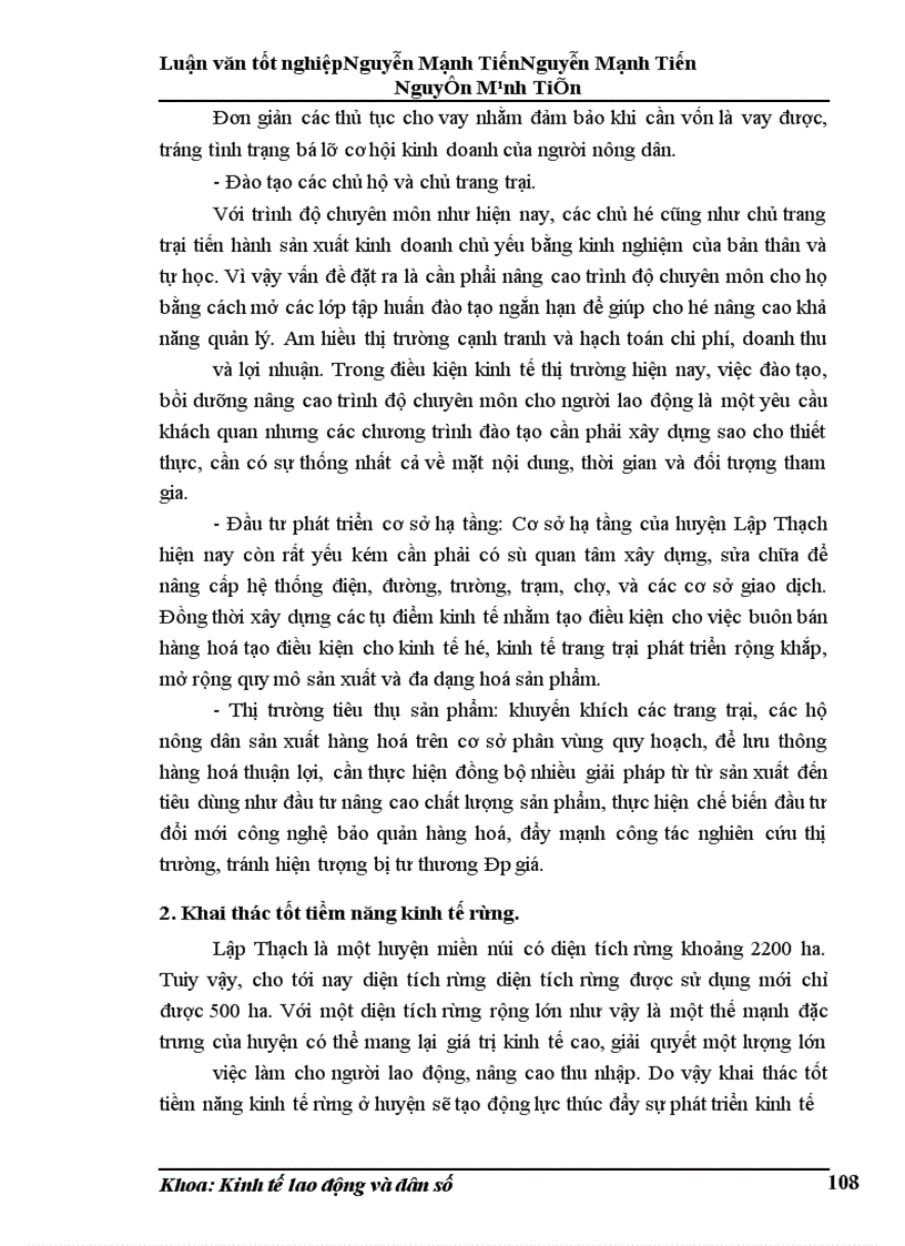 image for page Phân tích biến động dân số, lao động và việc làm ở huyện Lập Thạch trong giai đoạn hiện nay