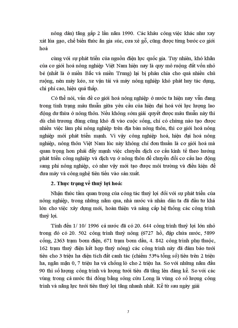 image for page Công nghiệp hoá - hiện đại hoá nông nghiệp nông thôn ở nước ta thực trạng và giải pháp