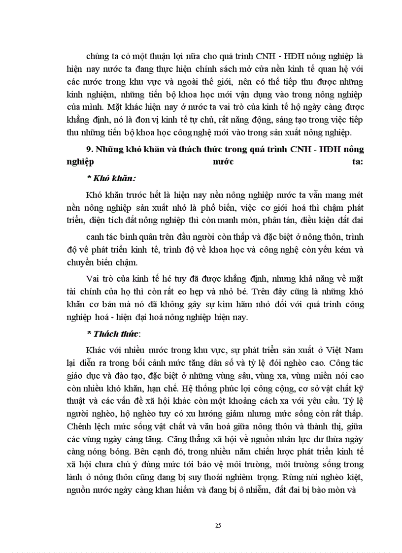 image for page Công nghiệp hoá - hiện đại hoá nông nghiệp nông thôn ở nước ta thực trạng và giải pháp