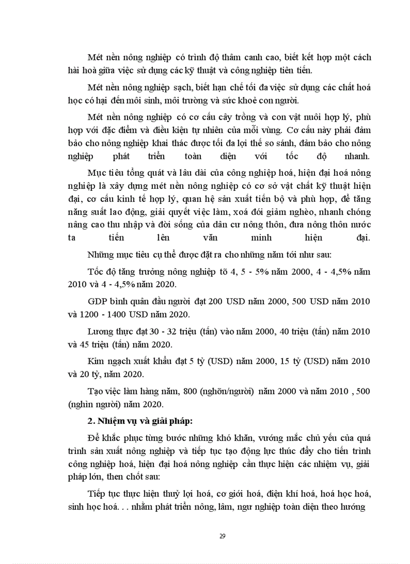 image for page Công nghiệp hoá - hiện đại hoá nông nghiệp nông thôn ở nước ta thực trạng và giải pháp