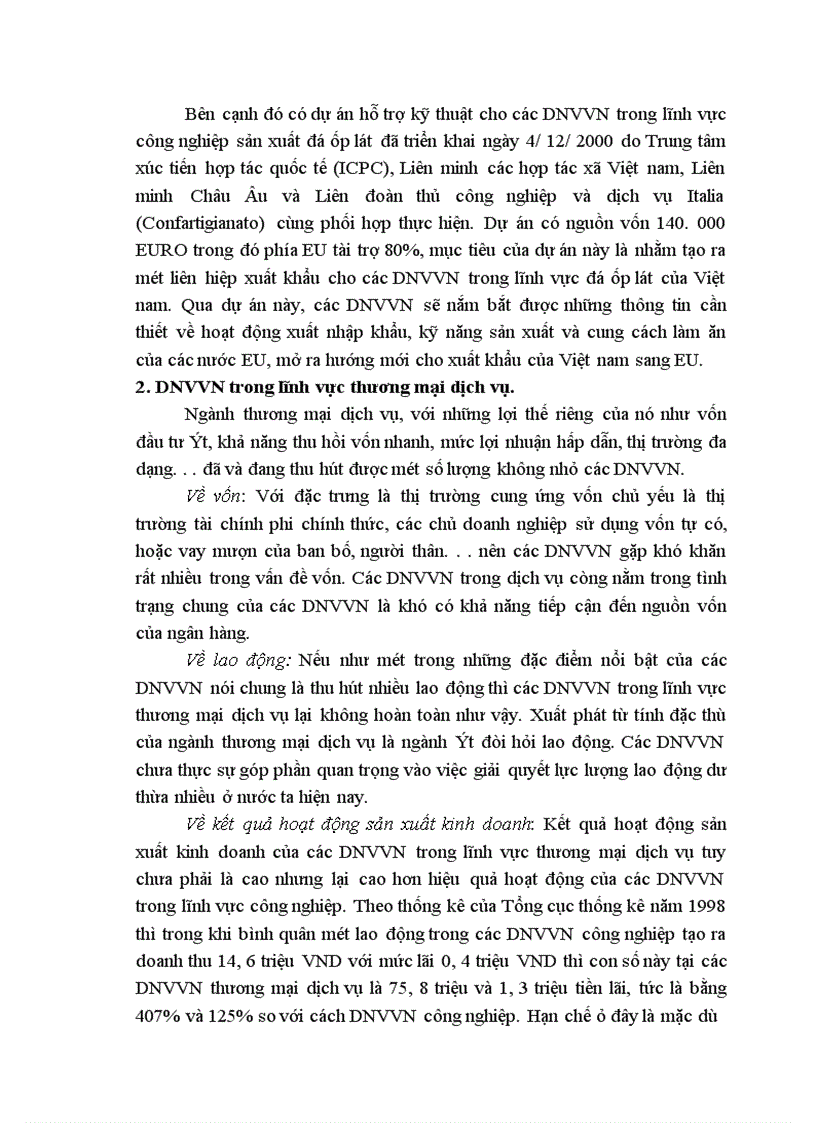 image for page Thực trạng của các doanh nghiệp vừa và nhỏ tại việt nam