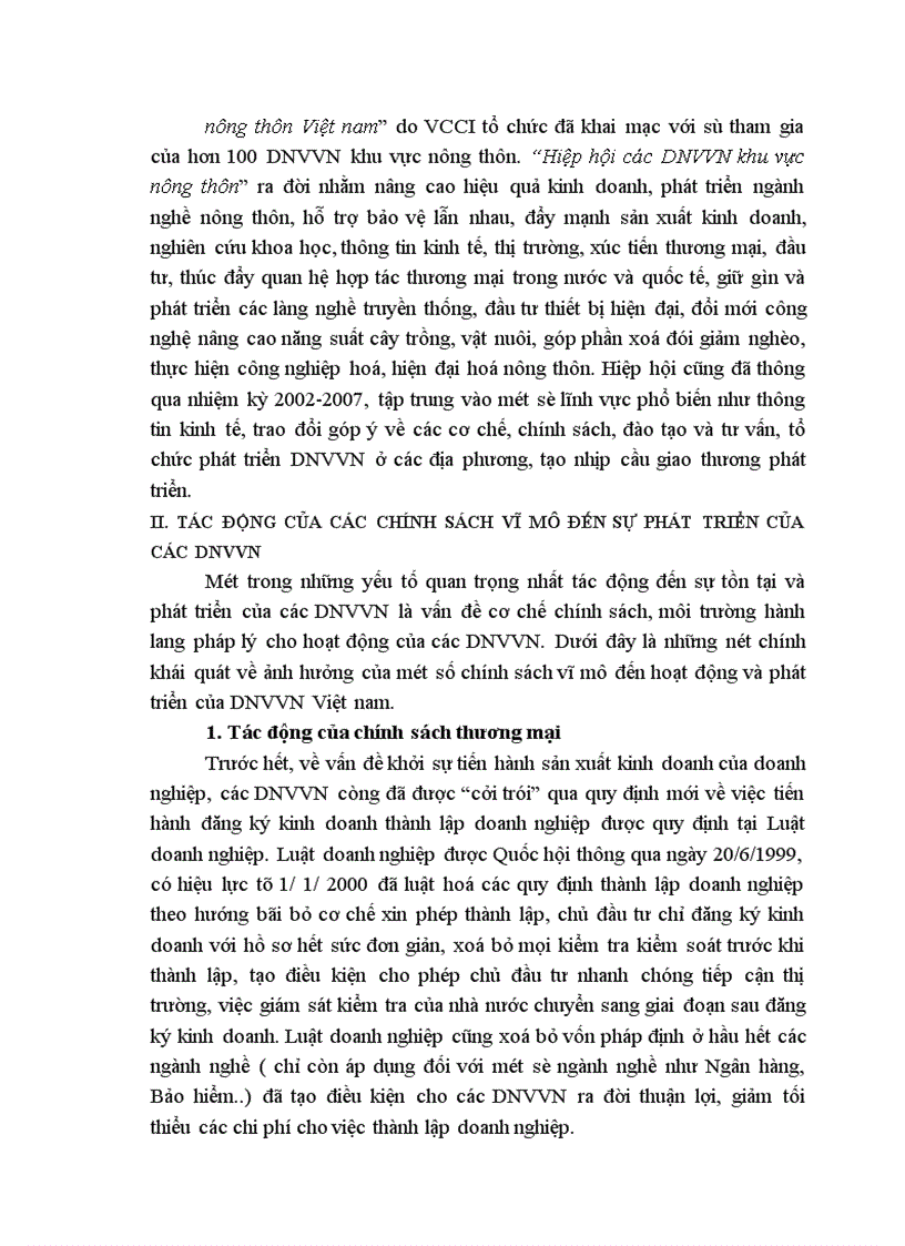 image for page Thực trạng của các doanh nghiệp vừa và nhỏ tại việt nam