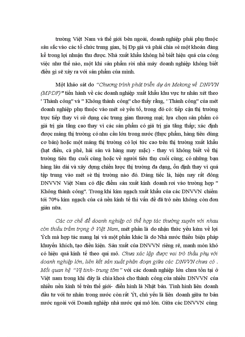 image for page Thực trạng của các doanh nghiệp vừa và nhỏ tại việt nam