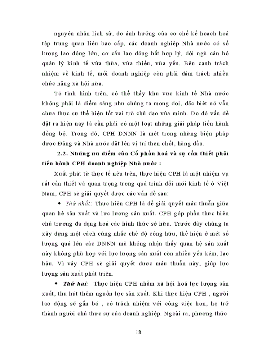 image for page Vấn đề Cổ phần hoá doanh nghiệp Nhà nước - thực trạng và giải pháp